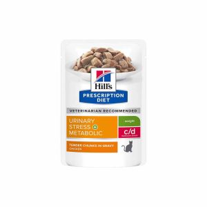 Hill's c/d Urinary Stress Metabolic Yaş Kedi Maması 12*85gr