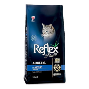 Reflex plus yetişkin somonlu kedi maması 15kg